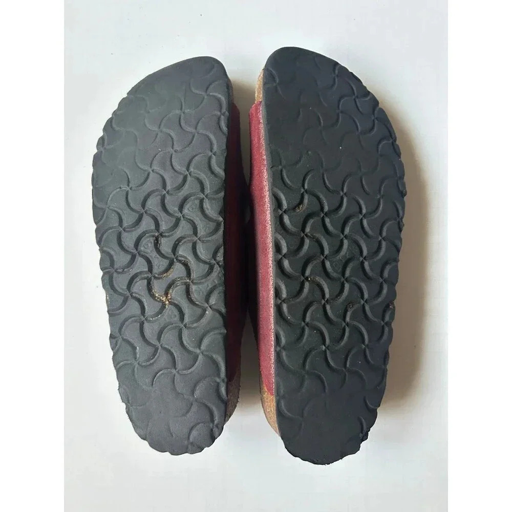 Birkenstock Arizona Slide sandals size 38 Red - Picture 6 of 7